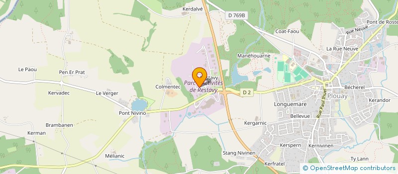 localisation de l'entreprise BELLPAT  PLOUAY