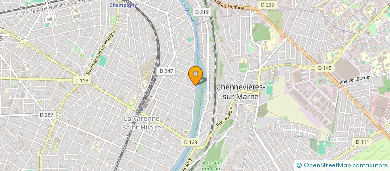 localisation de l'entreprise BELLUS & CONSTANTIA à SAINT-MAUR-DES-FOSSES