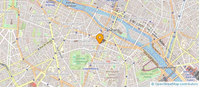 localisation de l'entreprise BELLWORD à PARIS