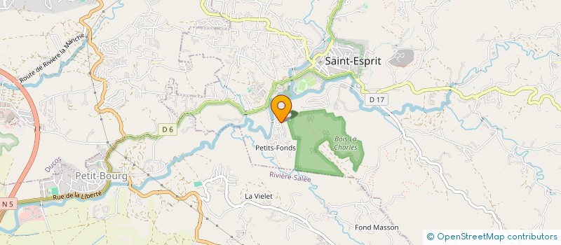 localisation de l'entreprise BELLY  SAINT-ESPRIT