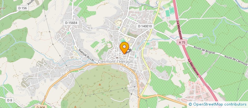 localisation de l'entreprise BELLY BUTTON  CLERMONT-L'HERAULT