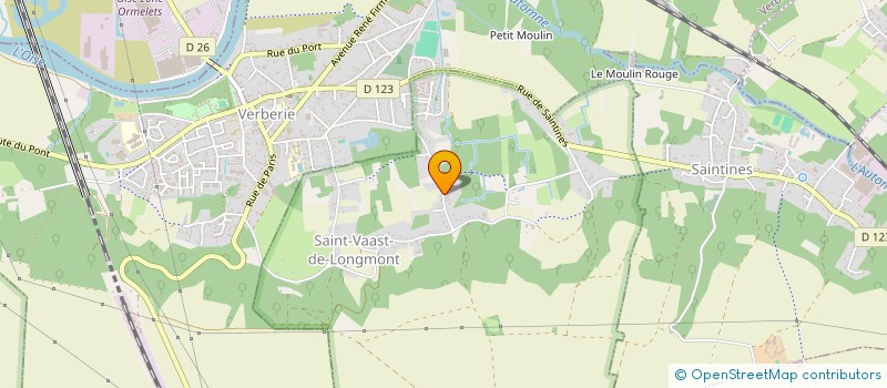 localisation de l'entreprise BELLY CREATION  SAINT-VAAST-DE-LONGMONT