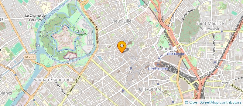 localisation de l'entreprise BELLY LILLE à LILLE