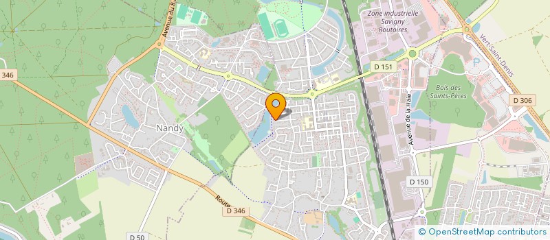 localisation de l'entreprise BELLY NETWORK  SAVIGNY-LE-TEMPLE