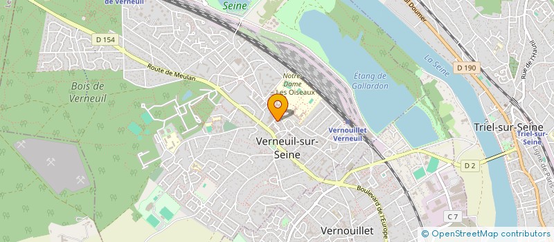 localisation de l'entreprise BELM-ARTE  VERNEUIL-SUR-SEINE