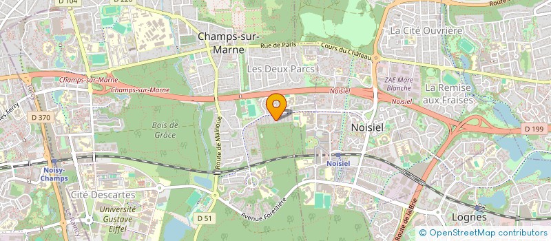 localisation de l'entreprise BELMA  CHAMPS-SUR-MARNE