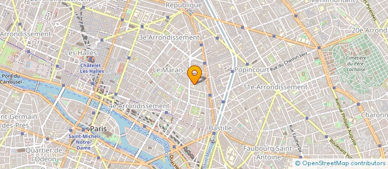 localisation de l'entreprise BELMA ET ASSOCIES  PARIS