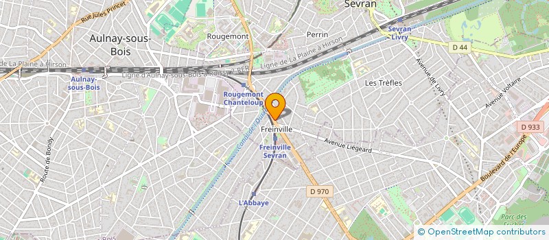 localisation de l'entreprise BELMAHI à SEVRAN