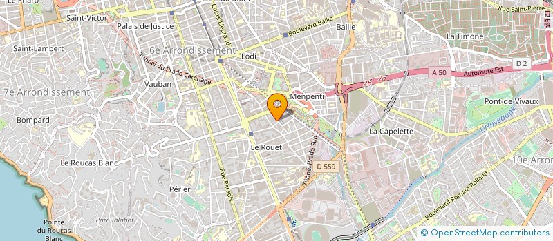 localisation de l'entreprise BELMANT / GRYCZA INDIVISION à MARSEILLE