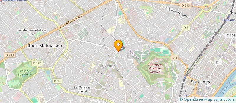 localisation de l'entreprise BELMARX à RUEIL-MALMAISON