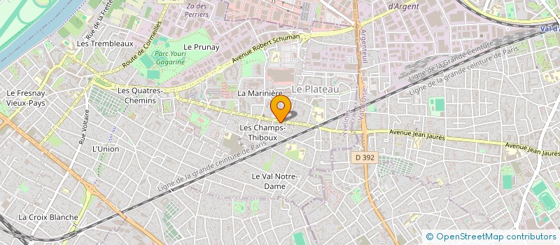 localisation de l'entreprise BELMO  SARTROUVILLE