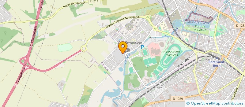 localisation de l'entreprise BELMO à AMIENS