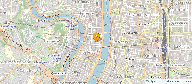 localisation de l'entreprise BELMONT à LYON