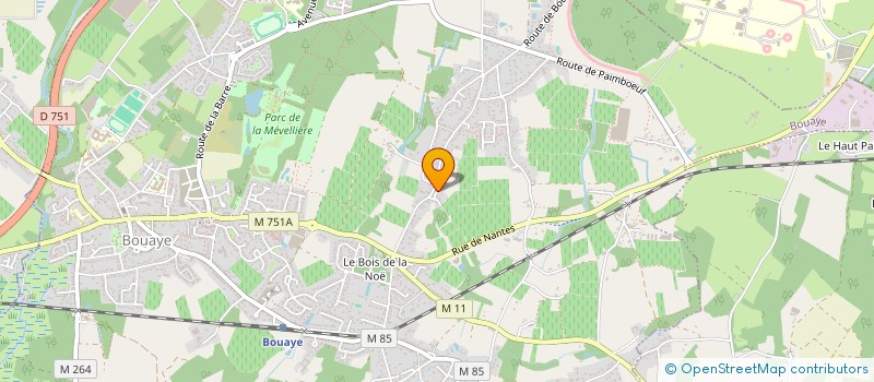 localisation de l'entreprise BELMONT  BOUAYE