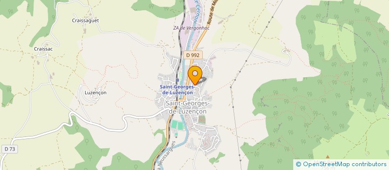 localisation de l'entreprise BELMONTE  SAINT-GEORGES-DE-LUZENCON