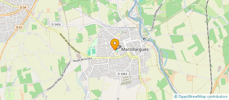 localisation de l'entreprise BELMONTE ELECTRIQUE  MARSILLARGUES