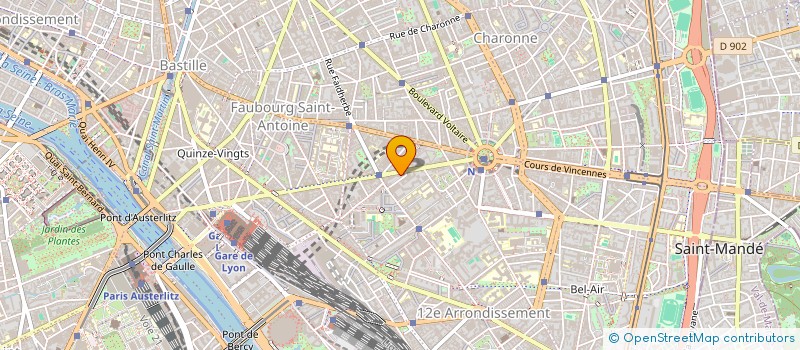 localisation de l'entreprise BELMONTS  PARIS