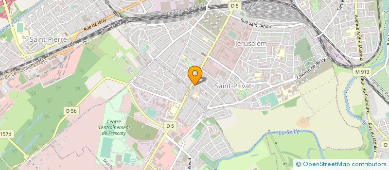 localisation de l'entreprise BELMUL à MONTIGNY-LES-METZ