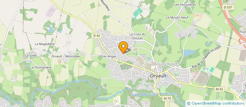 localisation de l'entreprise BELN'AN IMMO à ORVAULT