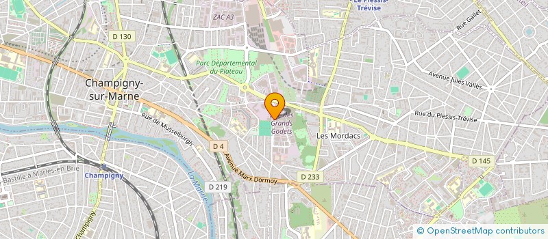 localisation de l'entreprise BELO ISOLATION à CHAMPIGNY-SUR-MARNE
