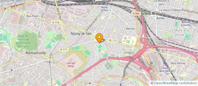 localisation de l'entreprise BELO SERVICES à NOISY-LE-SEC