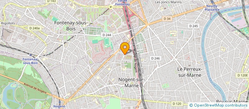 localisation de l'entreprise BELOAL à NOGENT-SUR-MARNE