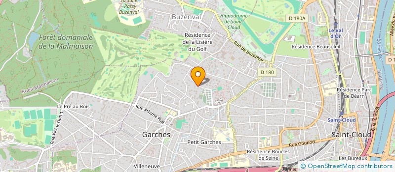 localisation de l'entreprise BELOCAL FRANCE à GARCHES