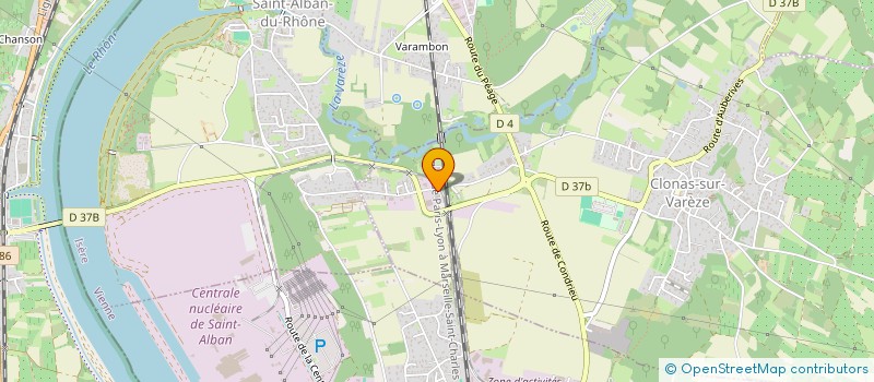 localisation de l'entreprise BELOMBRA  CLONAS-SUR-VAREZE