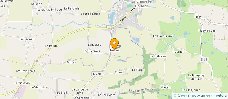 localisation de l'entreprise BELOME  VAL D'ANAST