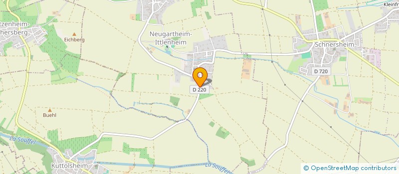 localisation de l'entreprise BELONAMA  NEUGARTHEIM-ITTLENHEIM