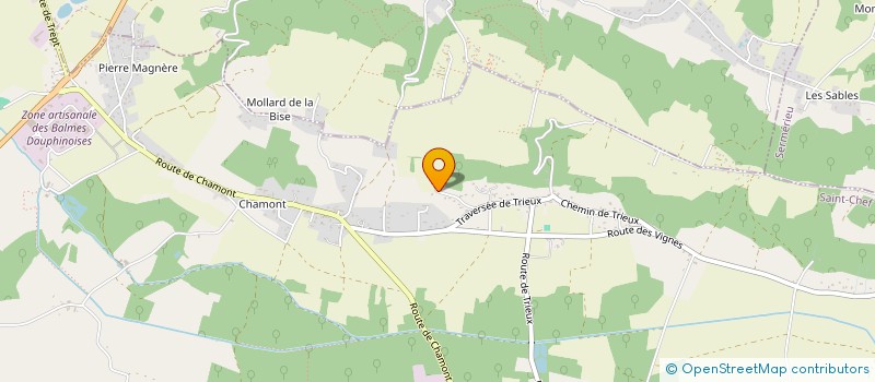 localisation de l'entreprise BELOP  SAINT-CHEF