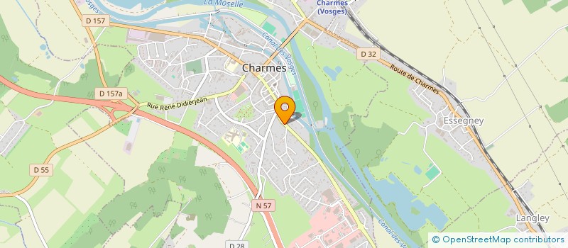 localisation de l'entreprise BELOTTI  CHARMES