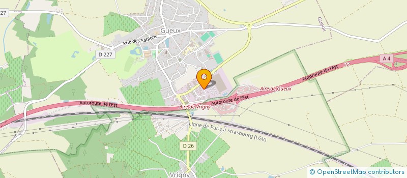 localisation de l'entreprise BELOUGA  GUEUX