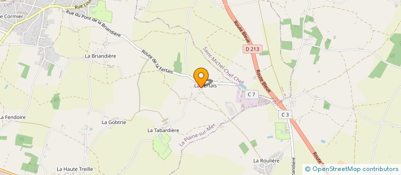 localisation de l'entreprise BELOUMAI à LA PLAINE-SUR-MER