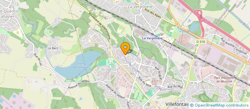 localisation de l'entreprise BELOUS SARL  VILLEFONTAINE