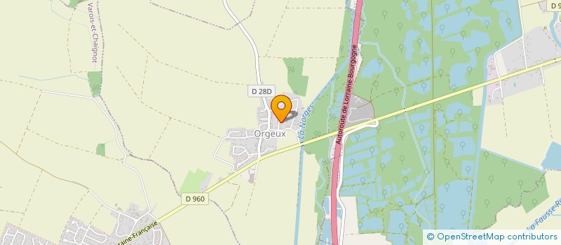 localisation de l'entreprise BELOUSIA  ORGEUX