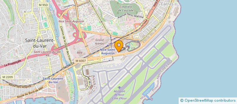 localisation de l'entreprise BELOWAY  NICE