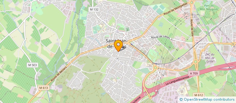 localisation de l'entreprise BELPAEME CONSEIL  SAINT-JEAN-DE-VEDAS