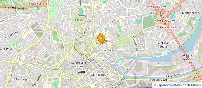 localisation de l'entreprise BELPHI à CAEN