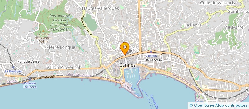 localisation de l'entreprise BELPRES à CANNES