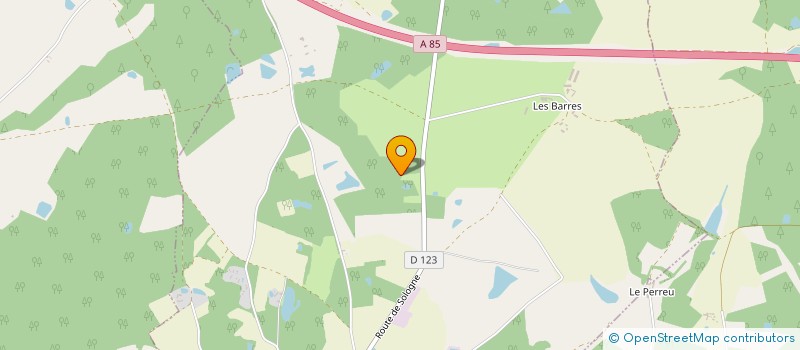 localisation de l'entreprise BELRAO  MENNETOU-SUR-CHER