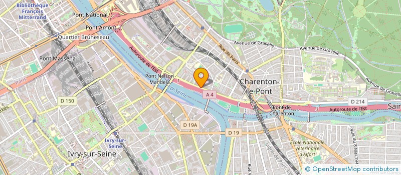 localisation de l'entreprise BELREPAR  CHARENTON-LE-PONT