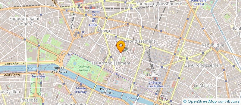 localisation de l'entreprise BELS à PARIS