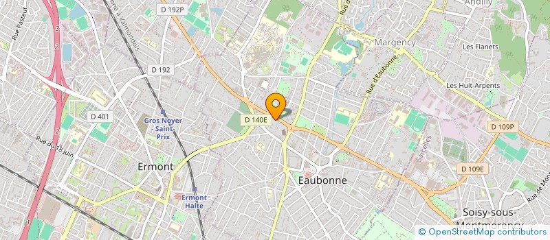 localisation de l'entreprise BELSA ACADEMY à EAUBONNE
