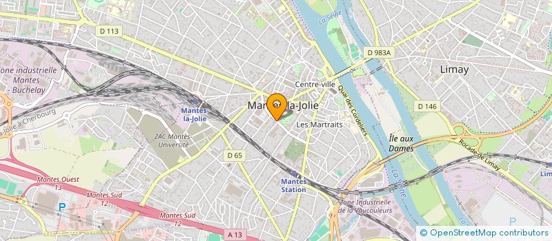 localisation de l'entreprise BELSAM 78  MANTES-LA-JOLIE