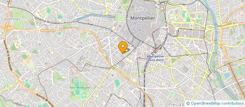 localisation de l'entreprise BELSIR TRANSPORT à MONTPELLIER