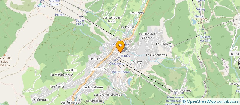 localisation de l'entreprise BELSKI 2046  LES GETS