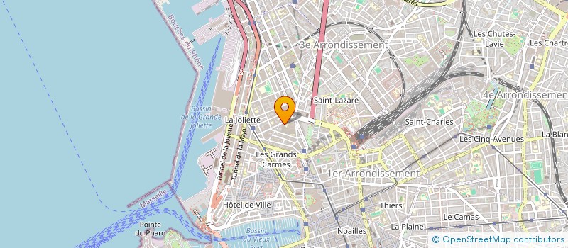 localisation de l'entreprise BELSUNCE ASSOCIATION BEL AS à MARSEILLE