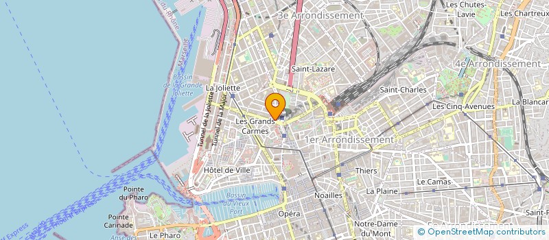 localisation de l'entreprise BELSUNCE PIECES AUTOS à MARSEILLE
