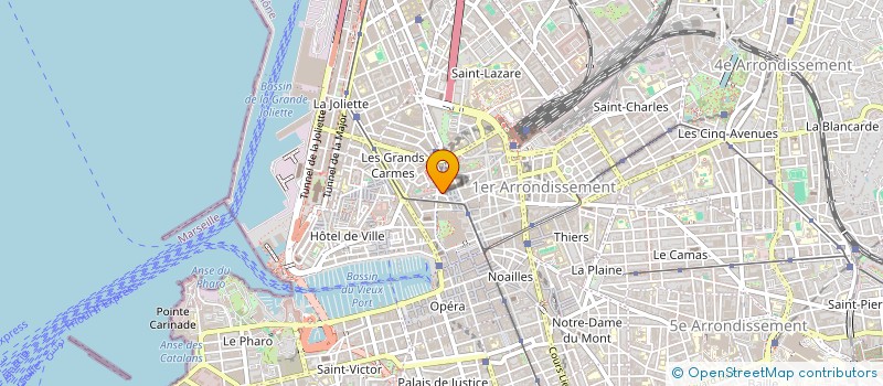 localisation de l'entreprise BELSUNCE PROJECTS à MARSEILLE